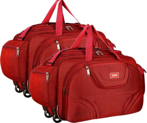 lightweight duffel bag with wheels